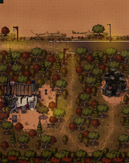 Farm Path and Workshop