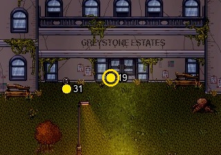 This house has All Hallows' Eve decorations on display.; highlighted search position