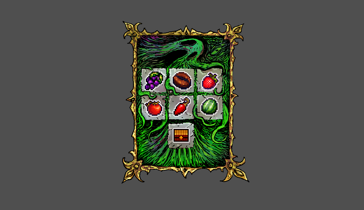 Green Room painting 2: Harvest