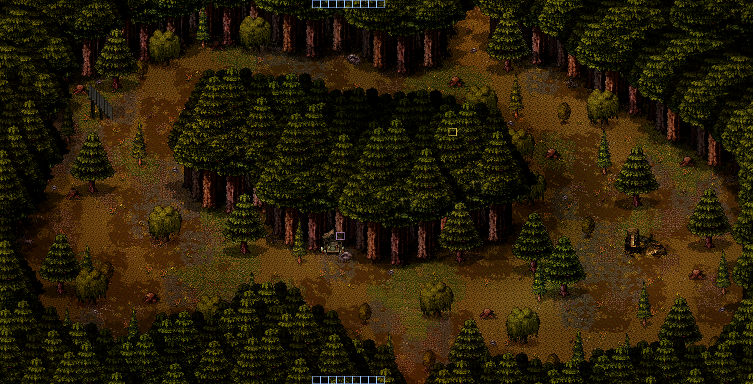 Town Outskirts (North) interactable tiles