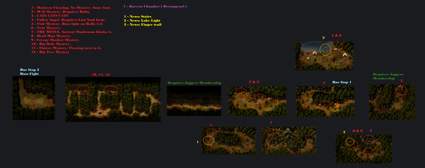 Old Woods map