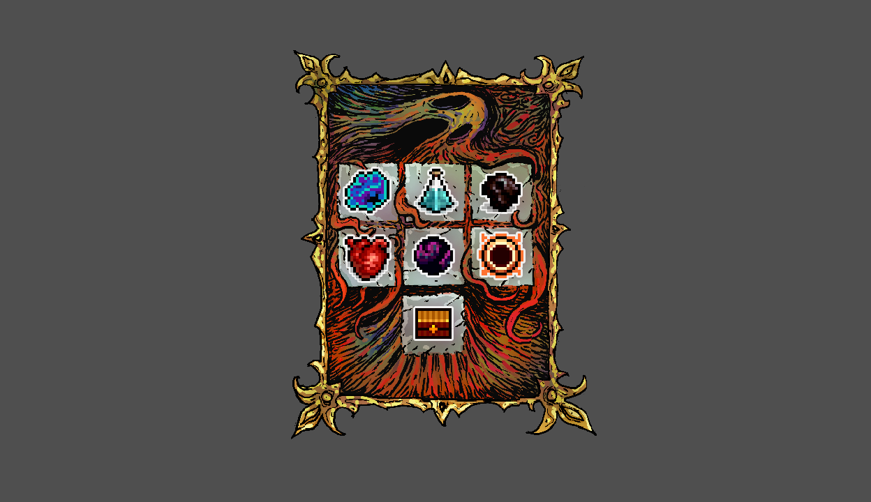 Orange Room painting 3: Unique Event Drops