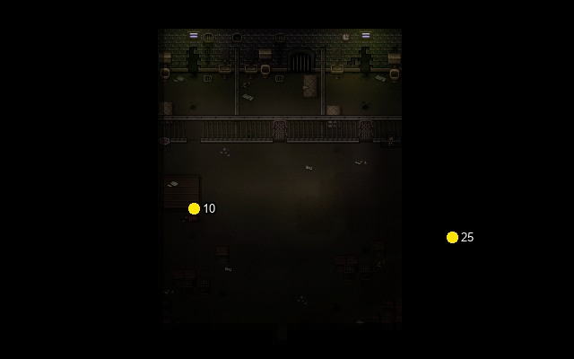 Numbered search positions in Basement