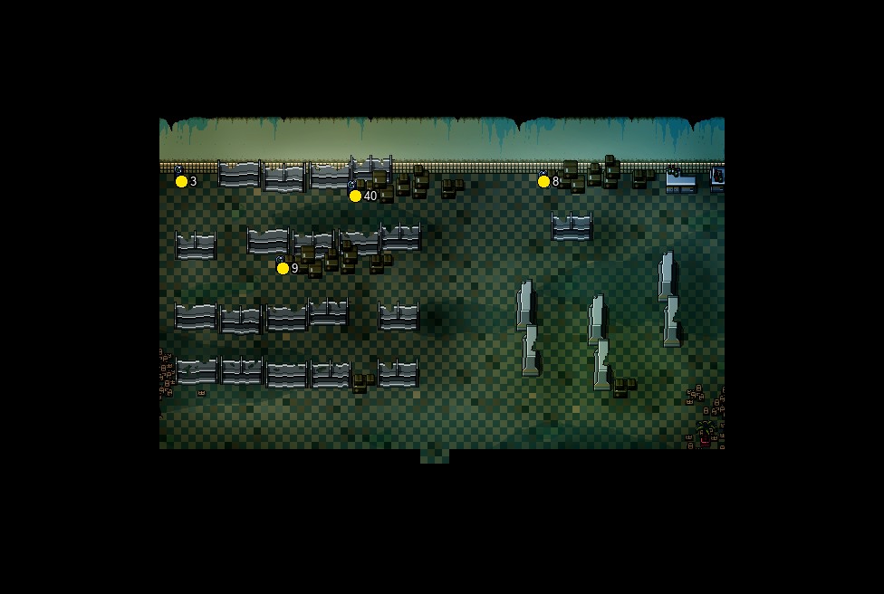 Numbered search positions in Mall — Store