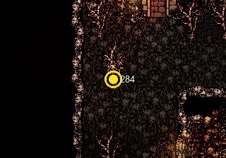 A swarm of skeletal insects surround the dripping hive.; highlighted search position