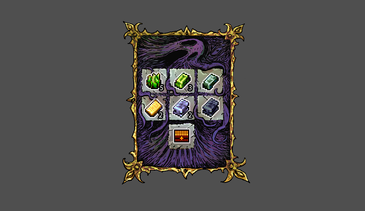 Purple Room painting 4: Complex Mining Bars