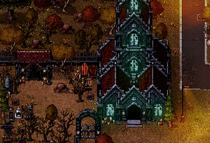 North-western Town, where the Church is located