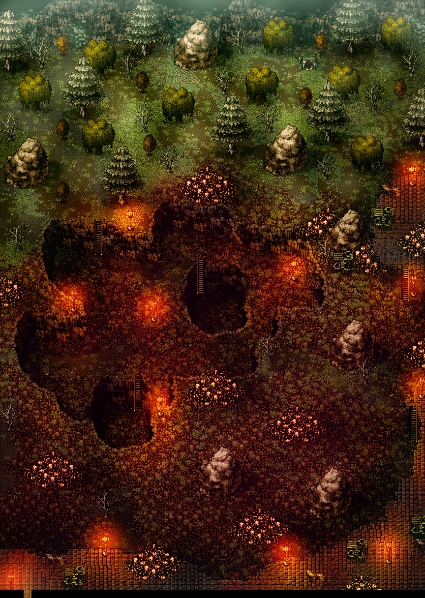 Catacombs Mines lower floor map.png