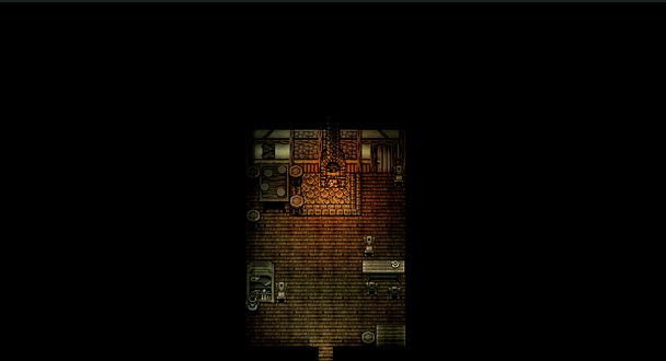 Granny's cabin interior