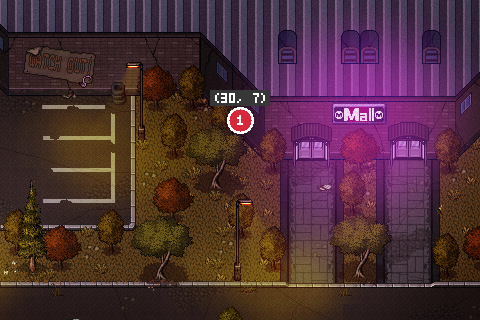 Spot map Treasure Map 1 (Item) - Mall Parking Lot.png