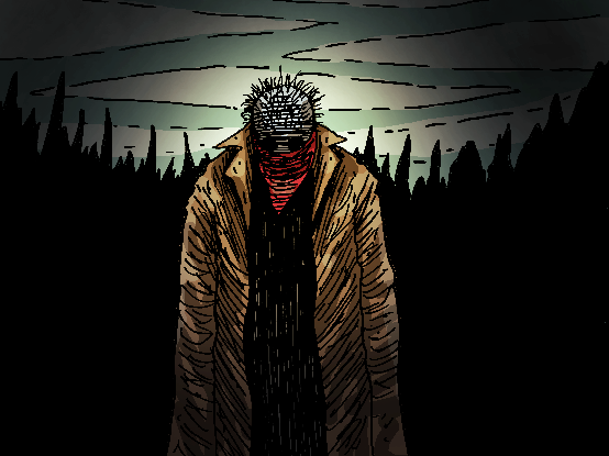 Coat Man portrait
