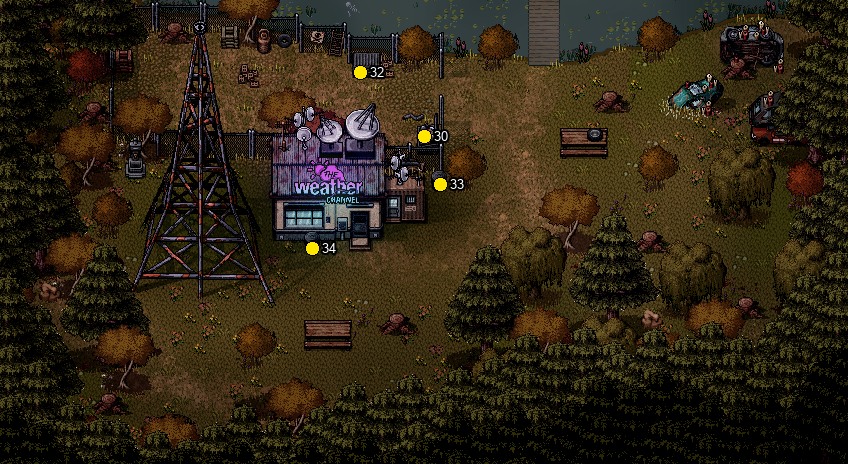Numbered search positions in Radio Station