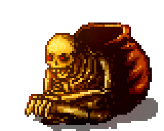 Skeleton Merchant sprite