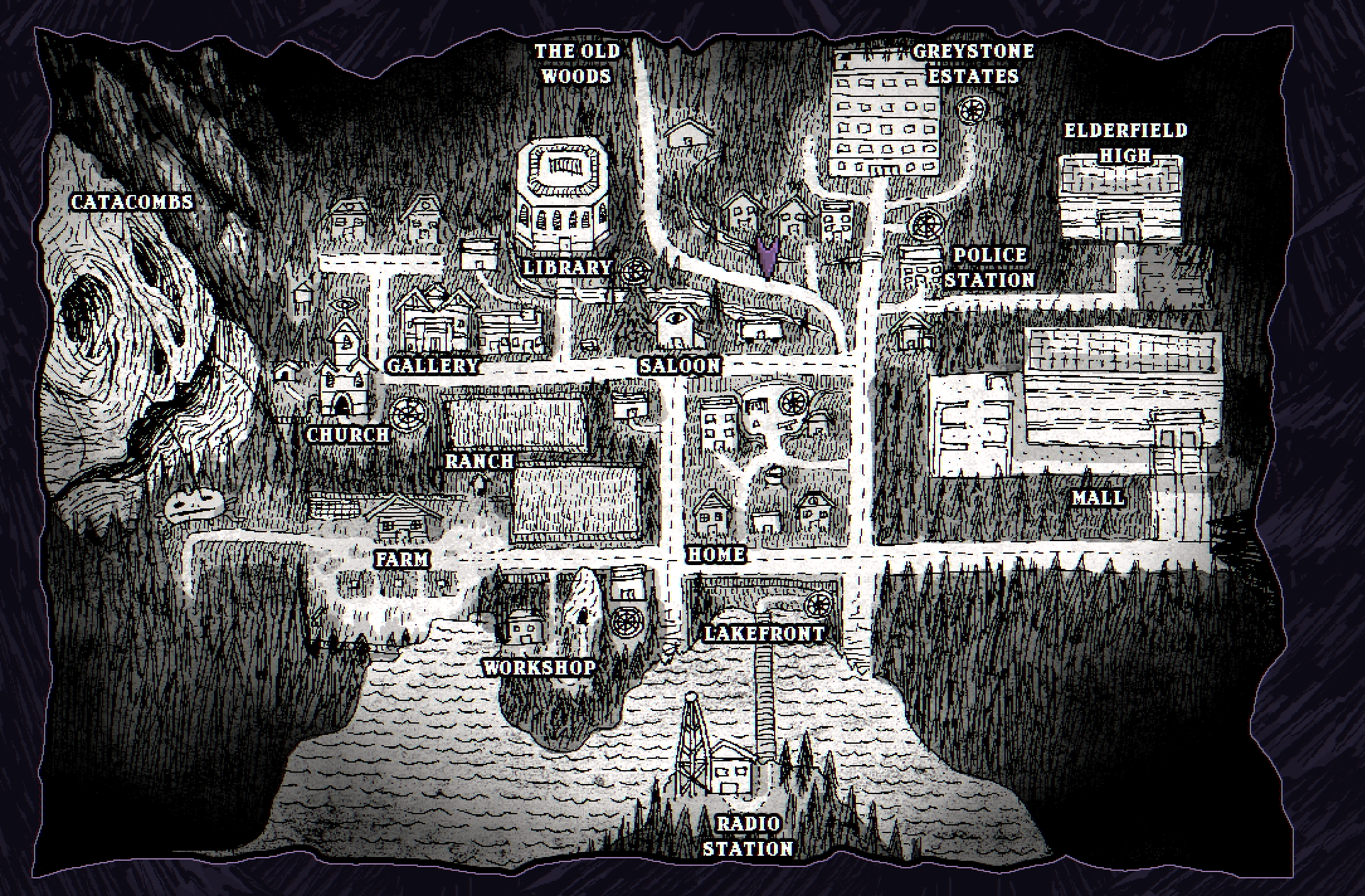 Art and Jenn House on map.png