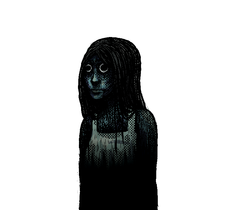 The Staring Woman portrait