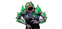 Gem Golem — battle appearance