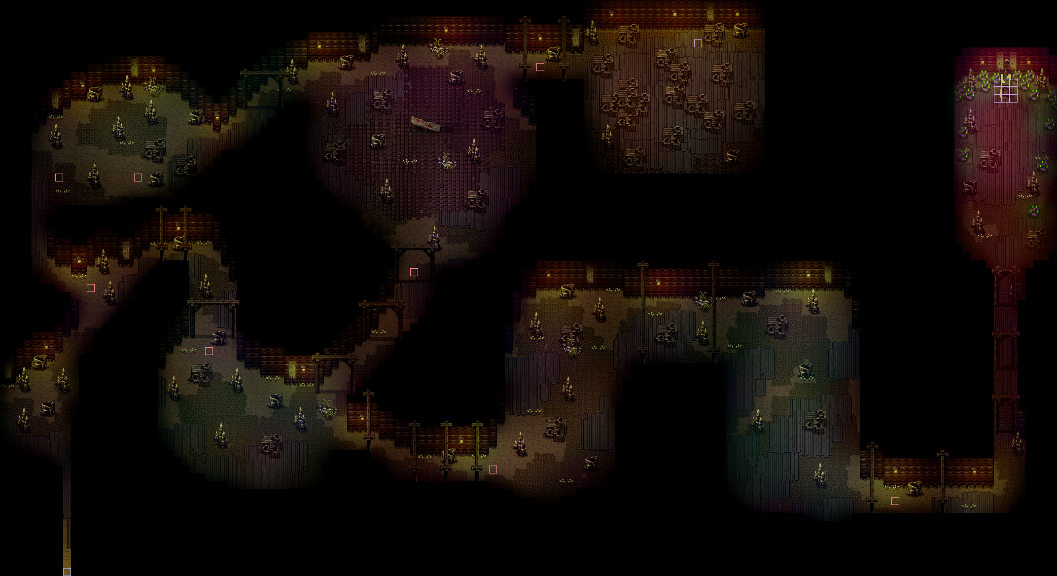 Sealed Passage interactable tiles