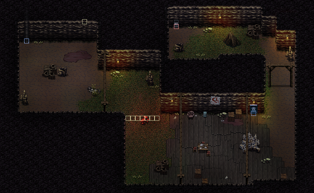 Mine F2 interactable tiles